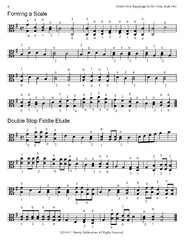 Double Stop Beginnings for the Viola, Book Two - PDF Download