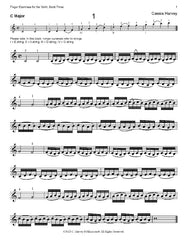 Finger Exercises for the Violin, Book Three: Third Position - PDF Download
