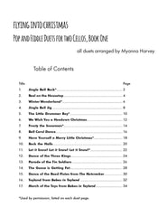 Flying into Christmas; Pop and Fiddle Duets for Two Cellos, Book One - PDF Download