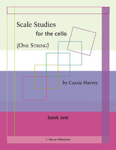 Scale Studies for the Cello (One String) Book One Cover