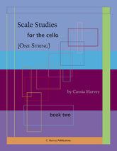 Scale Studies for the Cello (One String) Book Two Cover