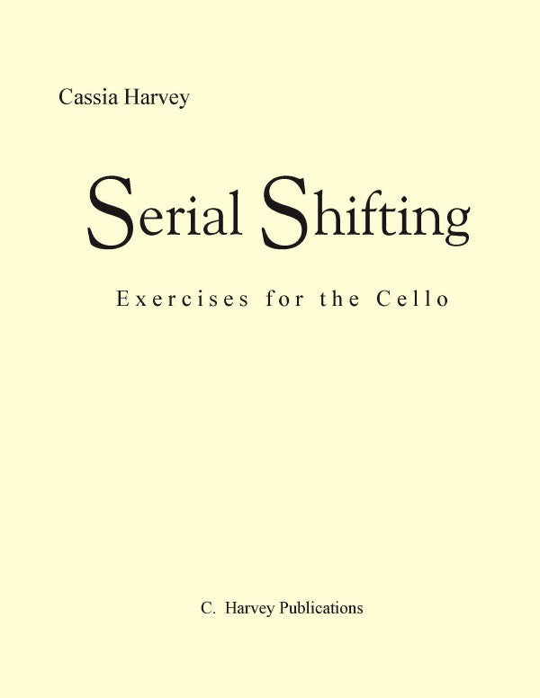 Serial Shifting; Exercises for the Cello PDF Download Cover