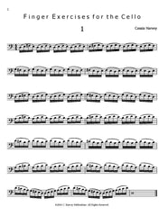 Finger Exercises for the Cello, Book One - PDF Download