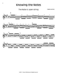 Knowing the Notes for Violin - PDF Download