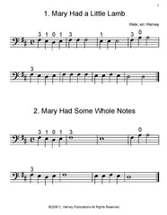 The 'Mary Had a Little Lamb' Book for Cello - PDF Download