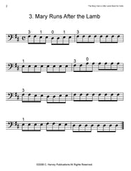 The 'Mary Had a Little Lamb' Book for Cello - PDF Download