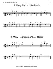 The 'Mary Had a Little Lamb' Book for Viola - PDF Download