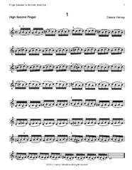 Finger Exercises for the Violin, Book One