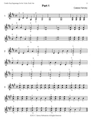 Double Stop Beginnings for the Violin, Book One - PDF Download