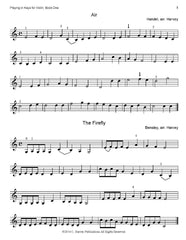 Playing in Keys for Violin, Book One - PDF Download