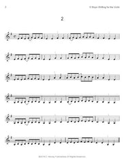 G Major Shifting for the Violin: Improve your grasp of violin positions.