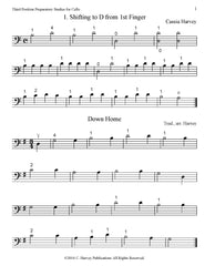 Third Position Preparatory Studies for the Cello - PDF Download