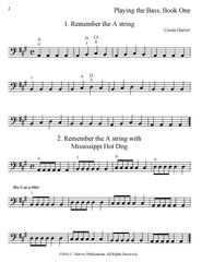 Playing the Bass, Book One - PDF Download