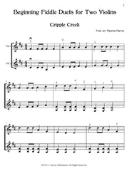 Beginning Fiddle Duets for Two Violins - PDF Download
