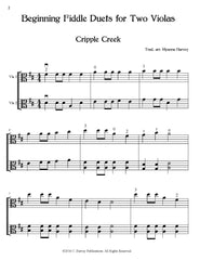 Beginning Fiddle Duets for Two Violas - PDF Download