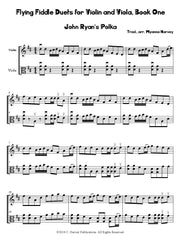 Flying Fiddle Duets for Violin and Viola, Book One - PDF Download