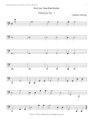 Open String Bow Workouts for Cello, Book One - PDF Download