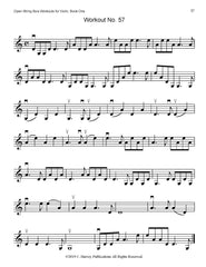 Open String Bow Workouts for Violin, Book One - PDF Download