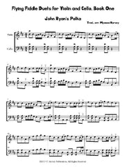 Flying Fiddle Duets for Violin and Cello, Book One - PDF download