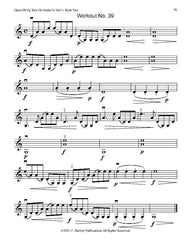 Open String Bow Workouts for Violin, Book Two