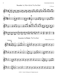 A Violin Advent: 25 Days of Christmas Solos and Duets for A Most Joyous Season