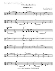 Open String Bow Workouts for Viola, Book Three - PDF Download