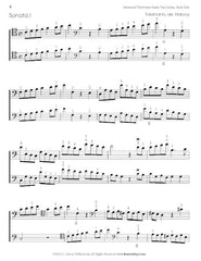 Advanced Technique Duets for Two Cellos: improve your cello position playing together!
