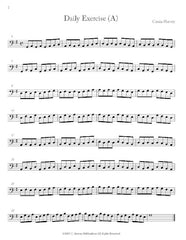 Warming Up for Cello, Book Two: a string class method that can also be played in private study.