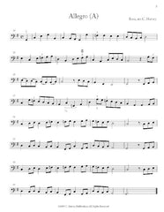 Warming Up for Bass, Book Two: a string class method that can also be played in private study.