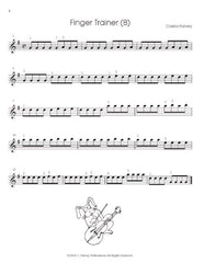 Getting in Shape for Violin: a string class method that can also be played in private study.