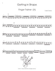 Getting in Shape for Cello: a string class method that can also be played in private study.