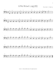 Getting in Shape for Bass: a string class method that can also be played in private study.