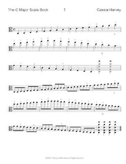 The C Major Scale Book for Viola: Learn a Three-Octave Scale!