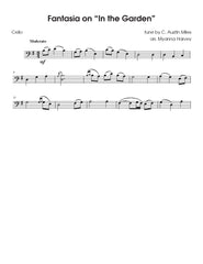 Fantasia on "In the Garden" for Solo Cello - an Easter Hymn - PDF Download