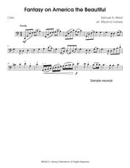 Fantasy on 'America the Beautiful' for Solo Cello - PDF Download