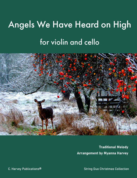 Angels We Have Heard on High for Violin and Cello - PDF Download