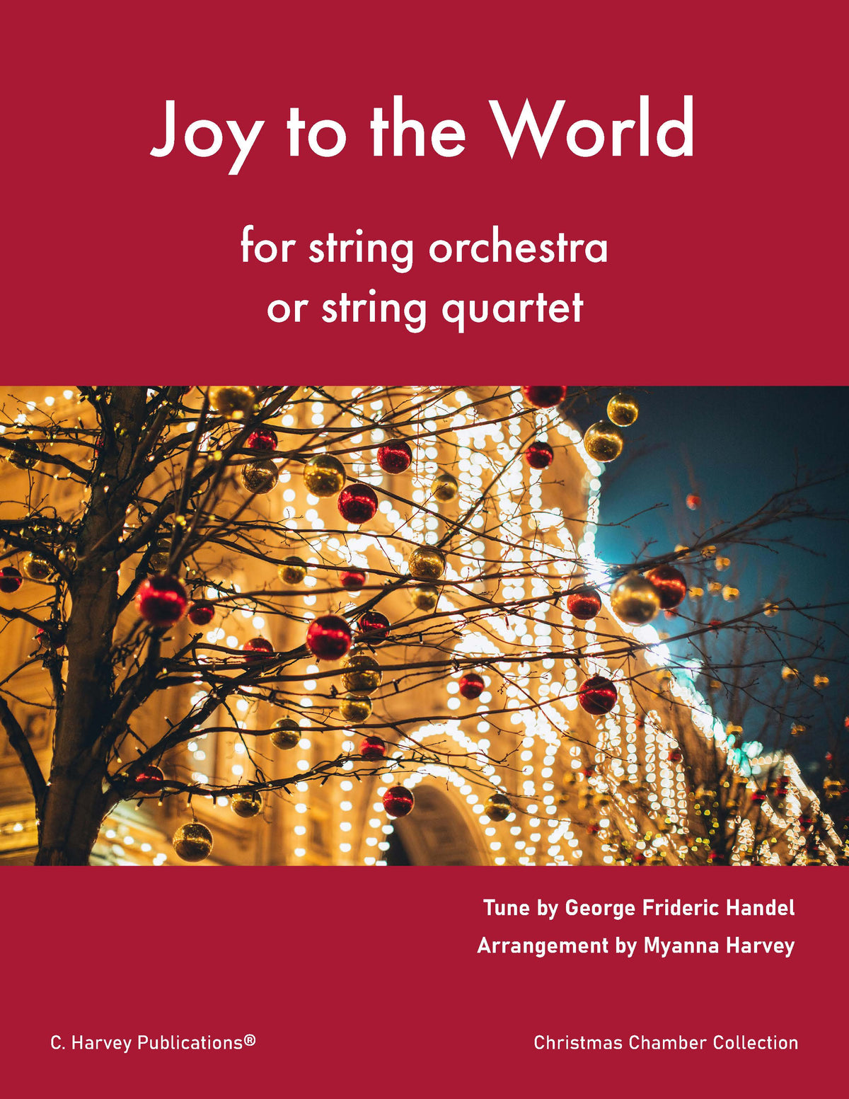 Joy to the World for String Orchestra or String Quartet - PDF Download