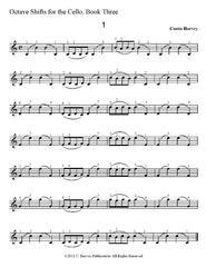Octave Shifts for the Cello, Book Three PDF Download Sample Page