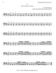 Playing the Bass, Book Two Sample Page 1