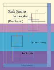 Scale Studies (One String) for the Cello, Book Three PDF Download Cover