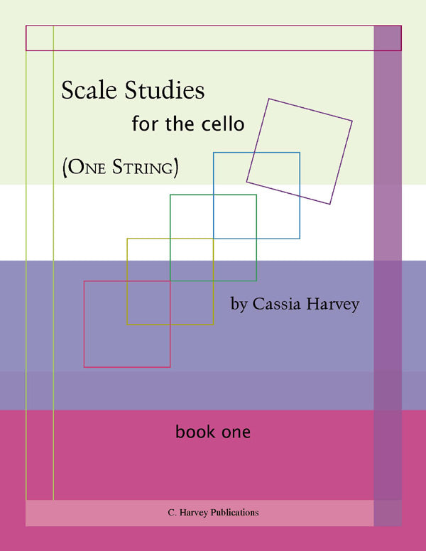 Scale Studies for the Cello (One String) Book One Cover