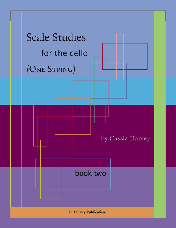 Scale Studies for the Cello (One String) Book Two Cover