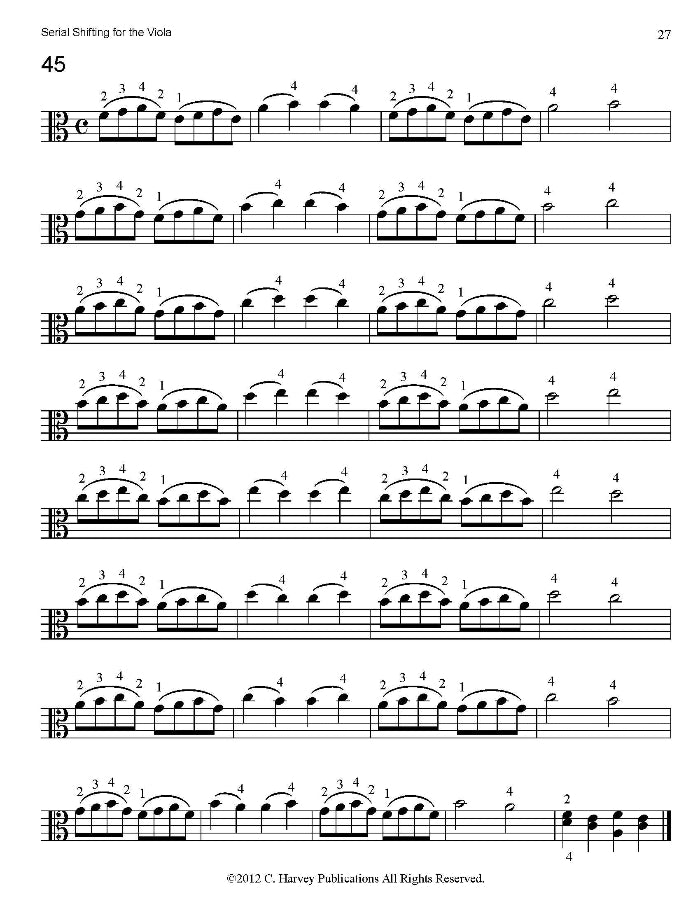 Serial Shifting for the Viola Sample Page 2