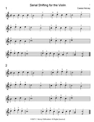 Serial Shifting for the Violin PDF Download Sample Page 1