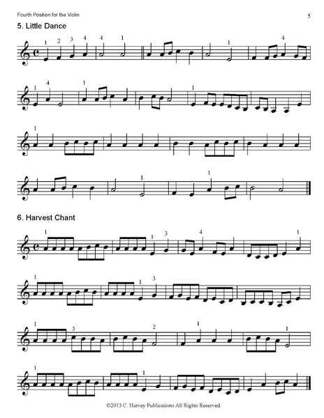 Fourth Position for the Violin - PDF Download