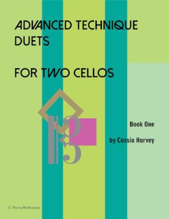 Advanced Technique Duets for Two Cellos: improve your cello playing together!