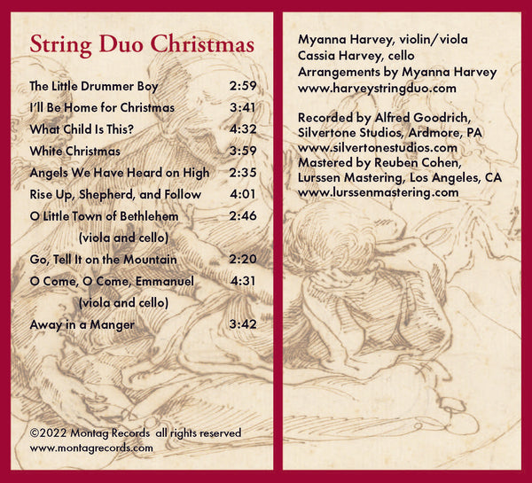 String Duo Christmas - The Harvey String Duo - Digital Audio Edition