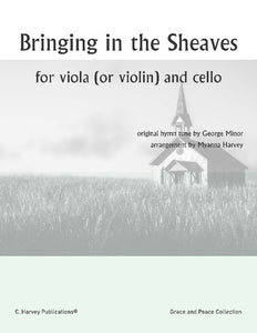 Bringing in the Sheaves for Viola (or Violin) and Cello, Arr. Myanna Harvey PDF Download