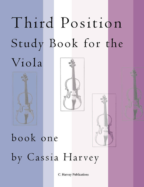 Third Position Study Book for Viola - PDF Download