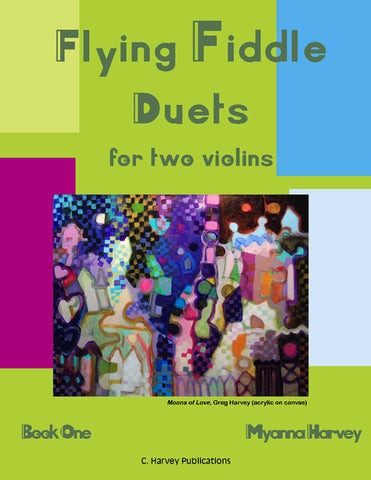 Flying Fiddle Duets for Two Violins, Book One - PDF download